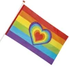 Regnbue flag, 90x150 cm