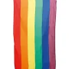 Regnbueflag, 60 x 90 cm.