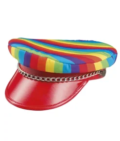 Regnbue rocker cap