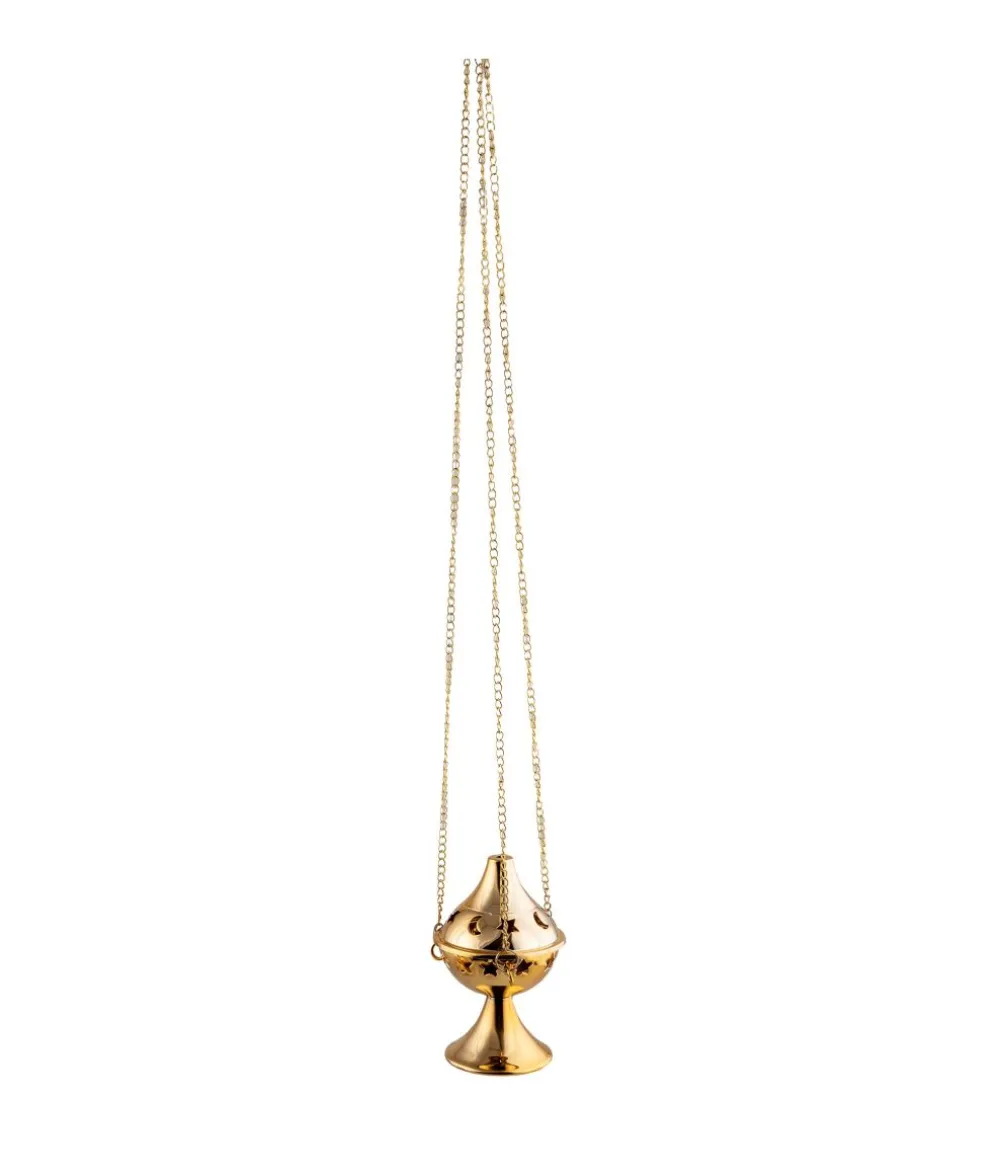 Røgelsebrænder, guld