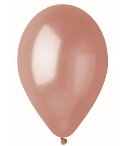 Rose gold ballon, metallic