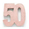 Rose gold borddekoration 50