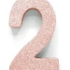 Rose gold borddekoration 2