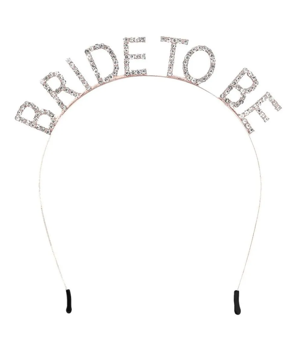 Rose gold Bride to be diadem