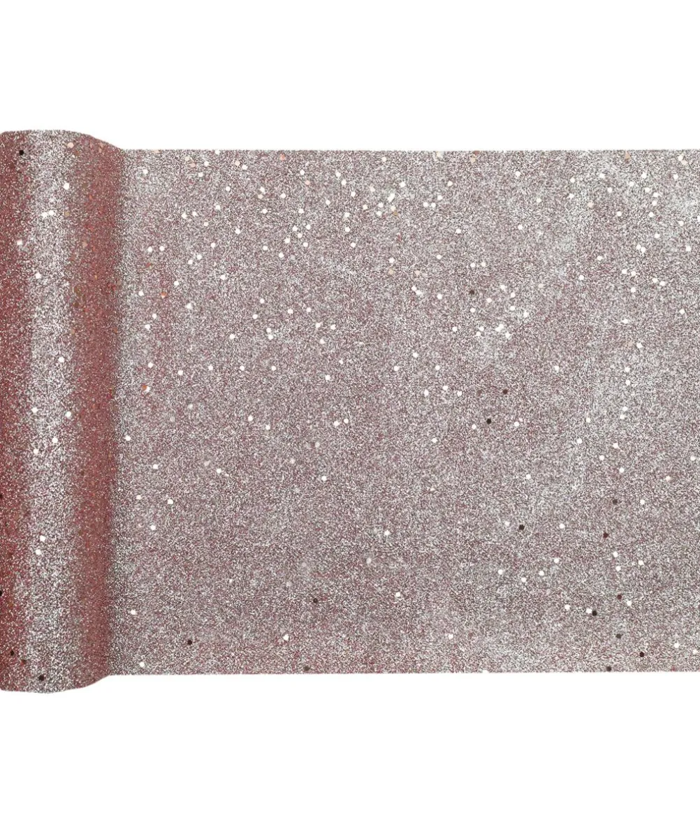 Rose gold glimmer bordløber