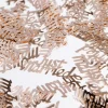 Rose gold Just Married konfetti