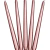 Rose gold stearinlys