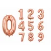 Rose gold talballoner, 41 cm