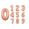 Rose gold talballoner, 86 cm