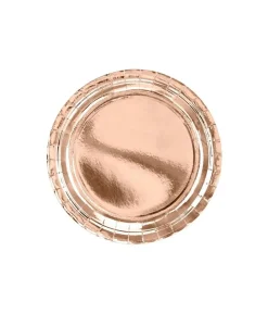 Rose gold tallerken, 23 cm