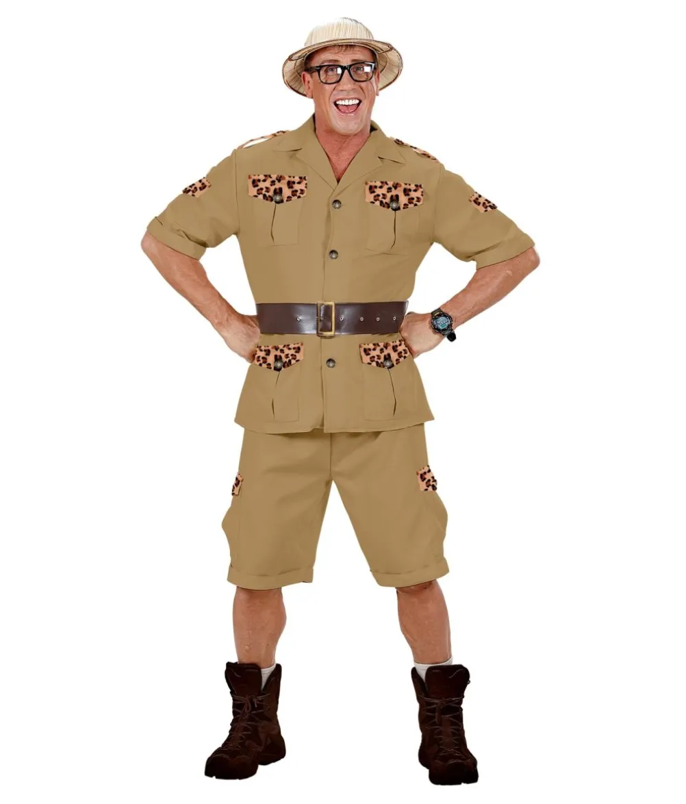 Safari kostume til mænd