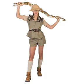 Safari lady kostume