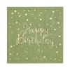 Salvie Happy Birthday servietter