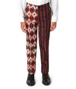 Scary red Clown jakkesæt