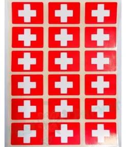 Schweiz flag stickers