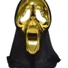 Scream maske, guld