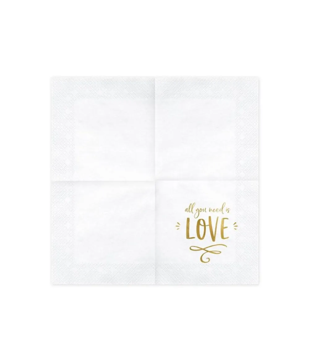Servietter, All you need is love