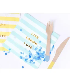 Servietter Live Laugh Love