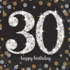 Servietter 30 år Sparkling