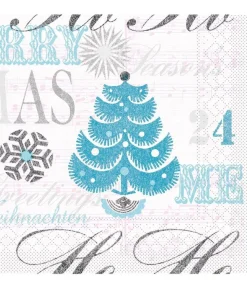 Servietter Xmas Greetings