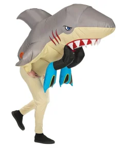Shark Attack, oppusteligt kostume