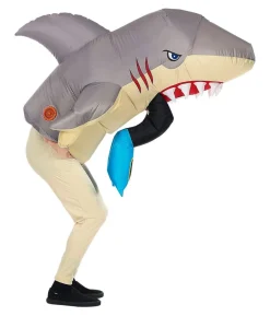 Shark Attack, oppusteligt kostume