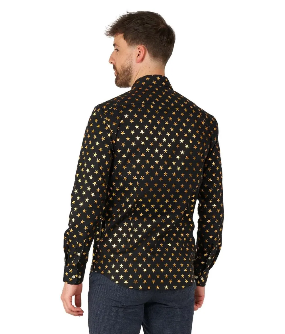 Shiny Polka Star skjorte