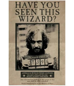 Sirius Black Wanted plakat