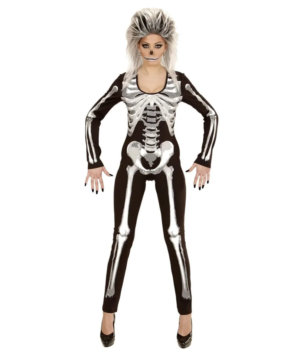 Skeletkostume til kvinder