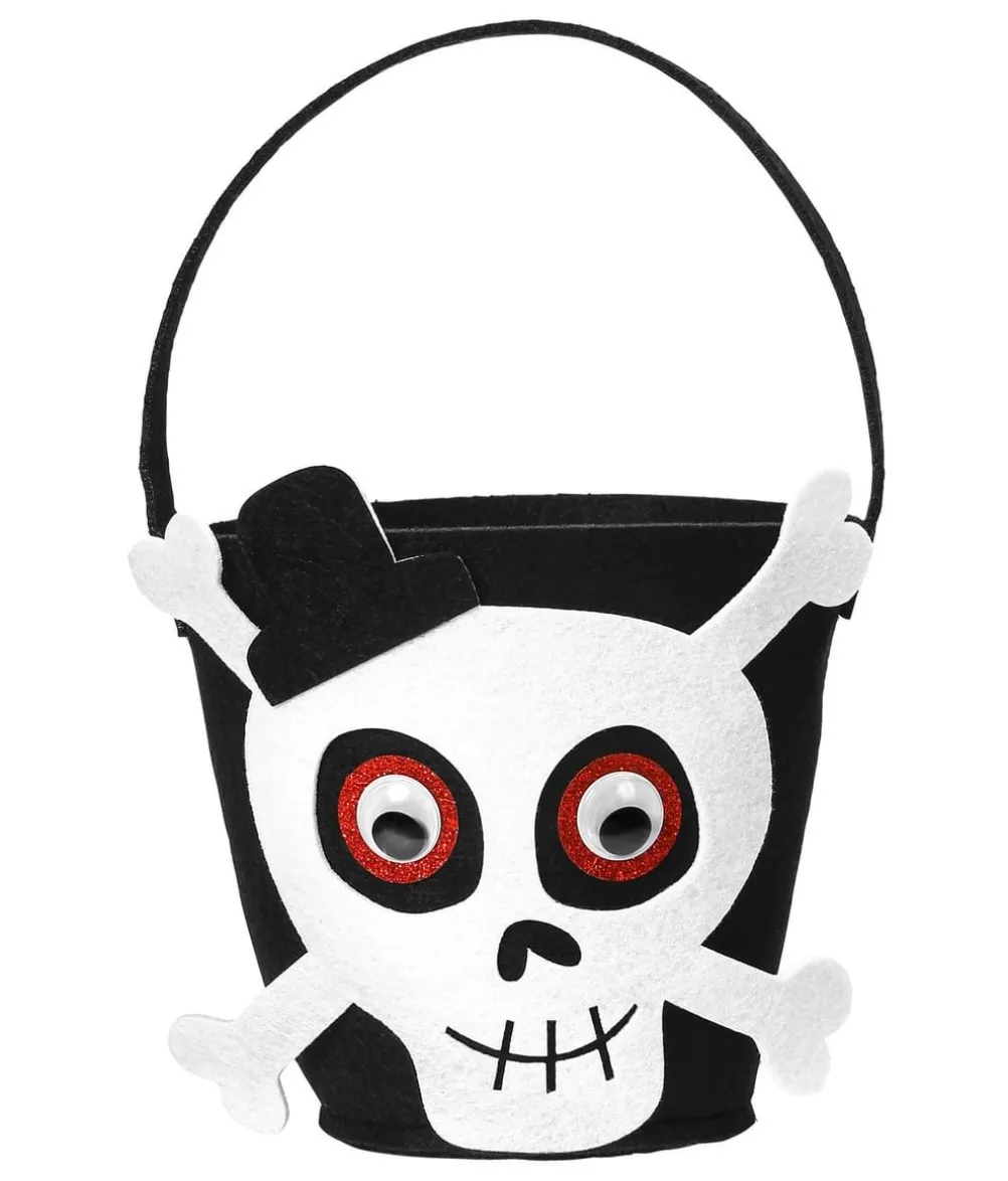 Skelet trick or treat spand