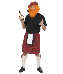 Skotsk kilt kostume