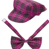 Skotskternet sæt , pink