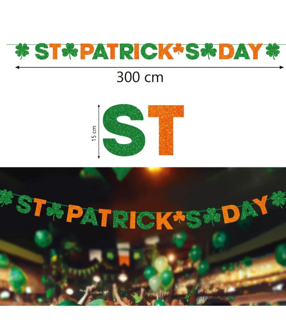 Skt. Patrick banner, 300 cm