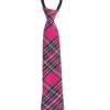 Slips, skotskternet pink