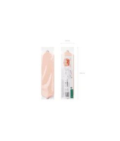 Sløjfe pudderpink, 30 cm