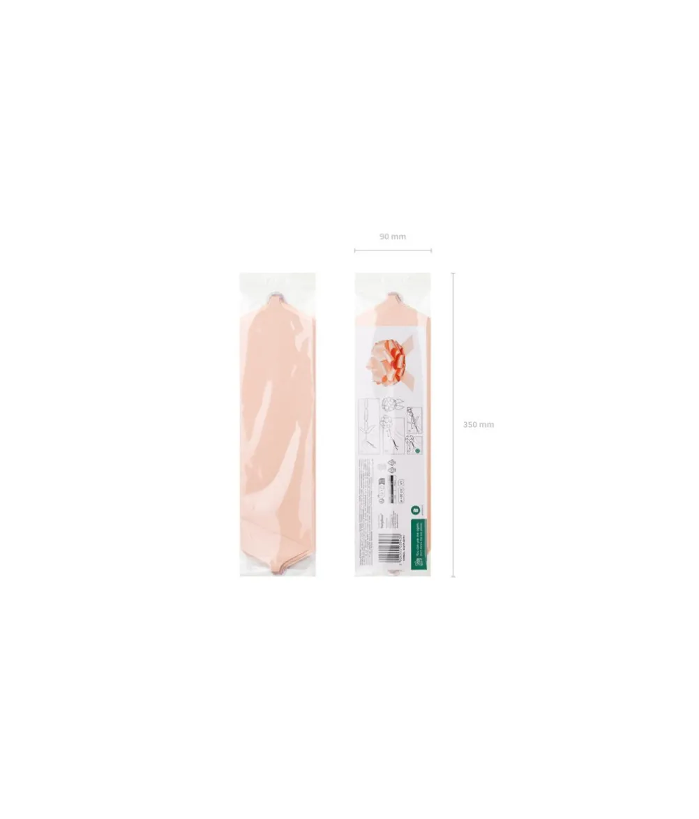 Sløjfe pudderpink, 30 cm
