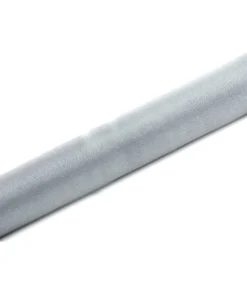 Sølv glitter organza