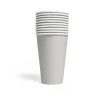 Sølv papkrus, 350ml 10 stk