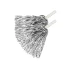 Sølv pom poms, 2 stk