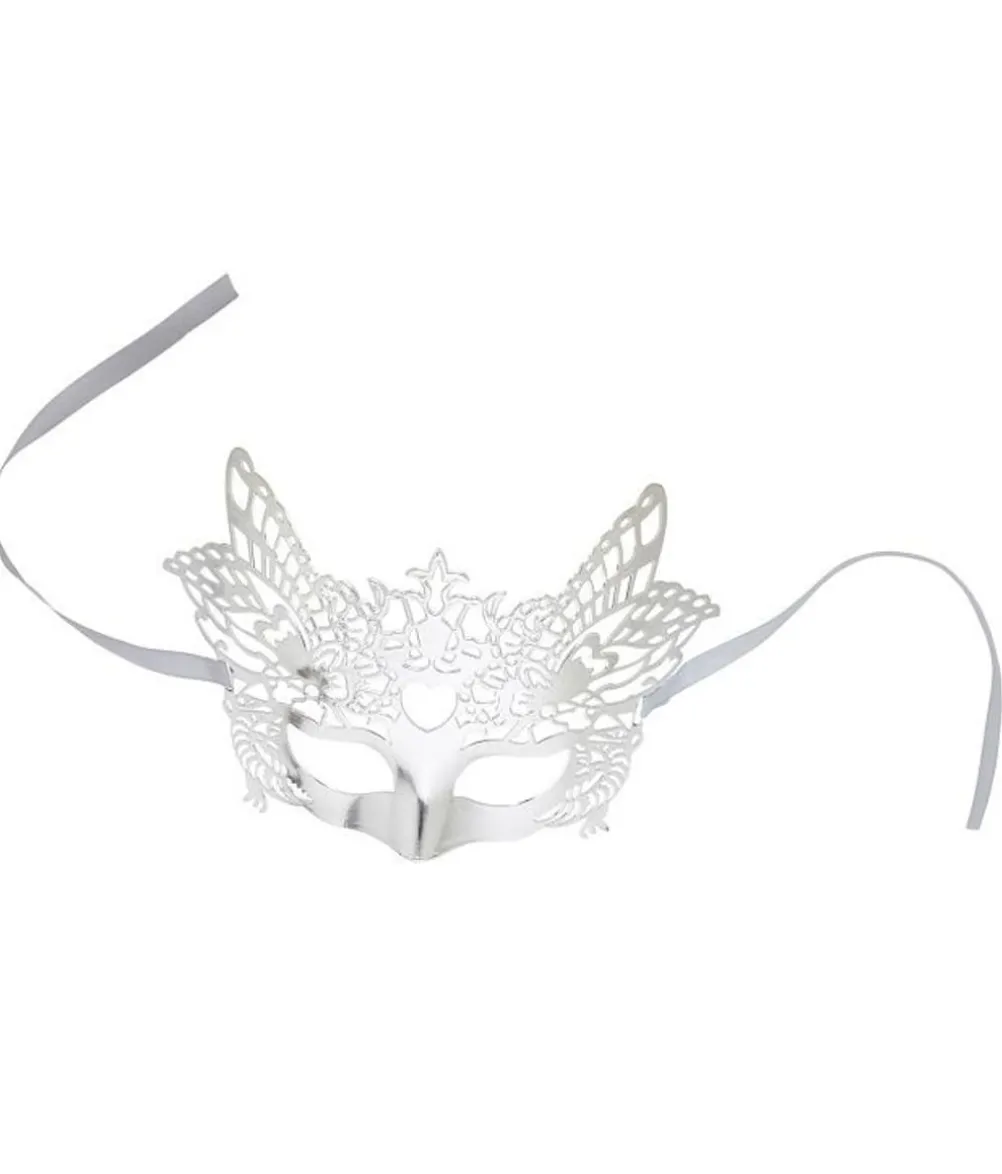 Sølv Venedig, halvmaske
