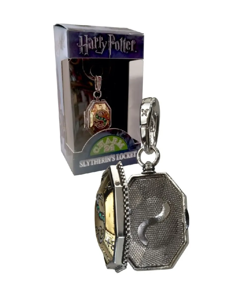 Slytherin medaljon Lumos vedhæng