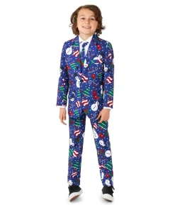 Snowman Blue jakkesæt