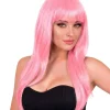 Soft pink Vogue paryk