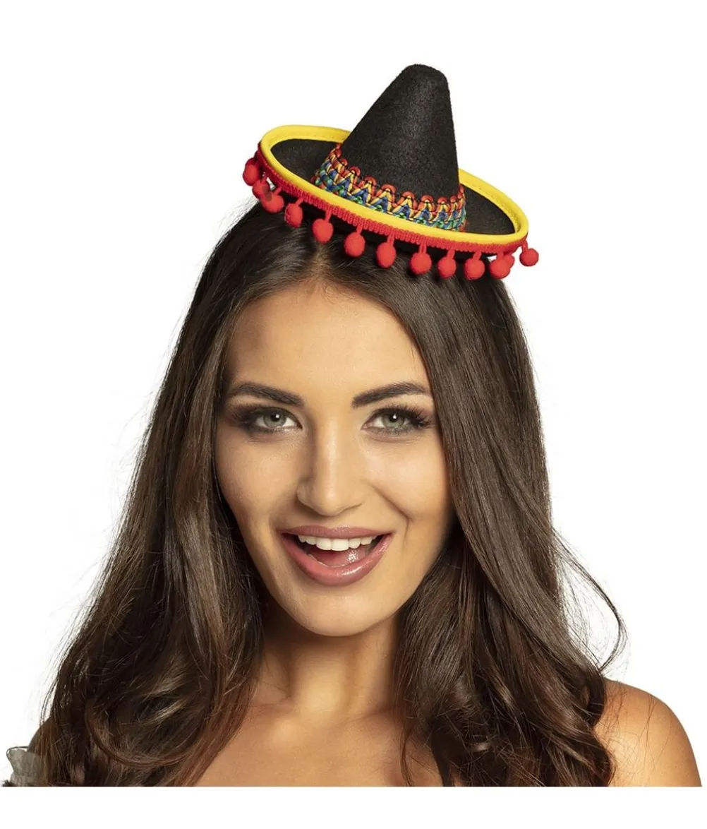 Sombrero på hårbøjle