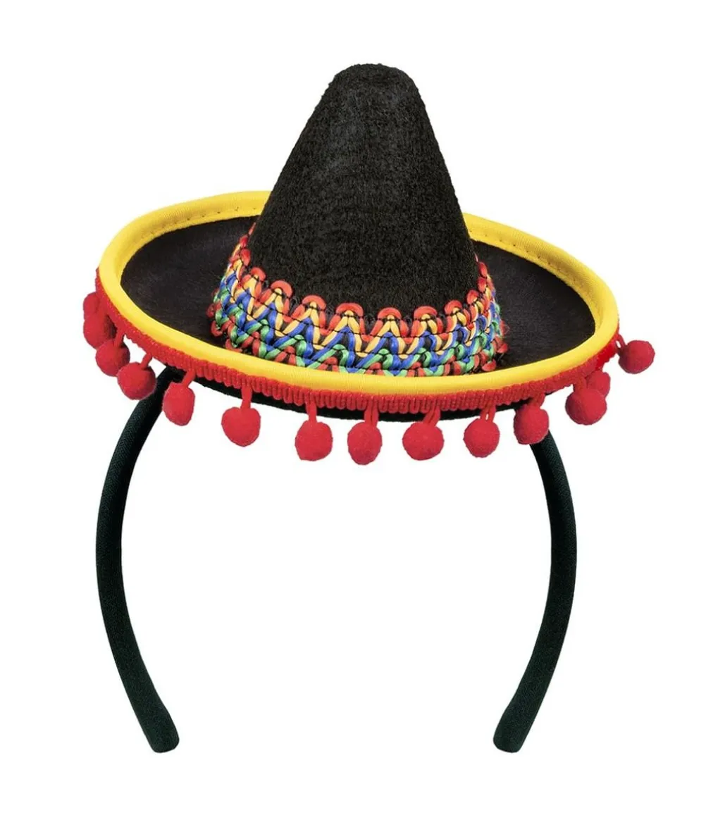 Sombrero på hårbøjle