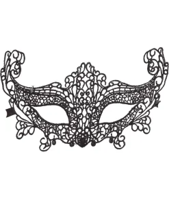 Sort blonde halvmaske