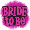 Sort Bride to be broche