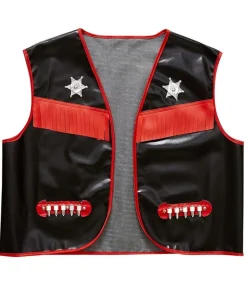Sort Cowboyvest