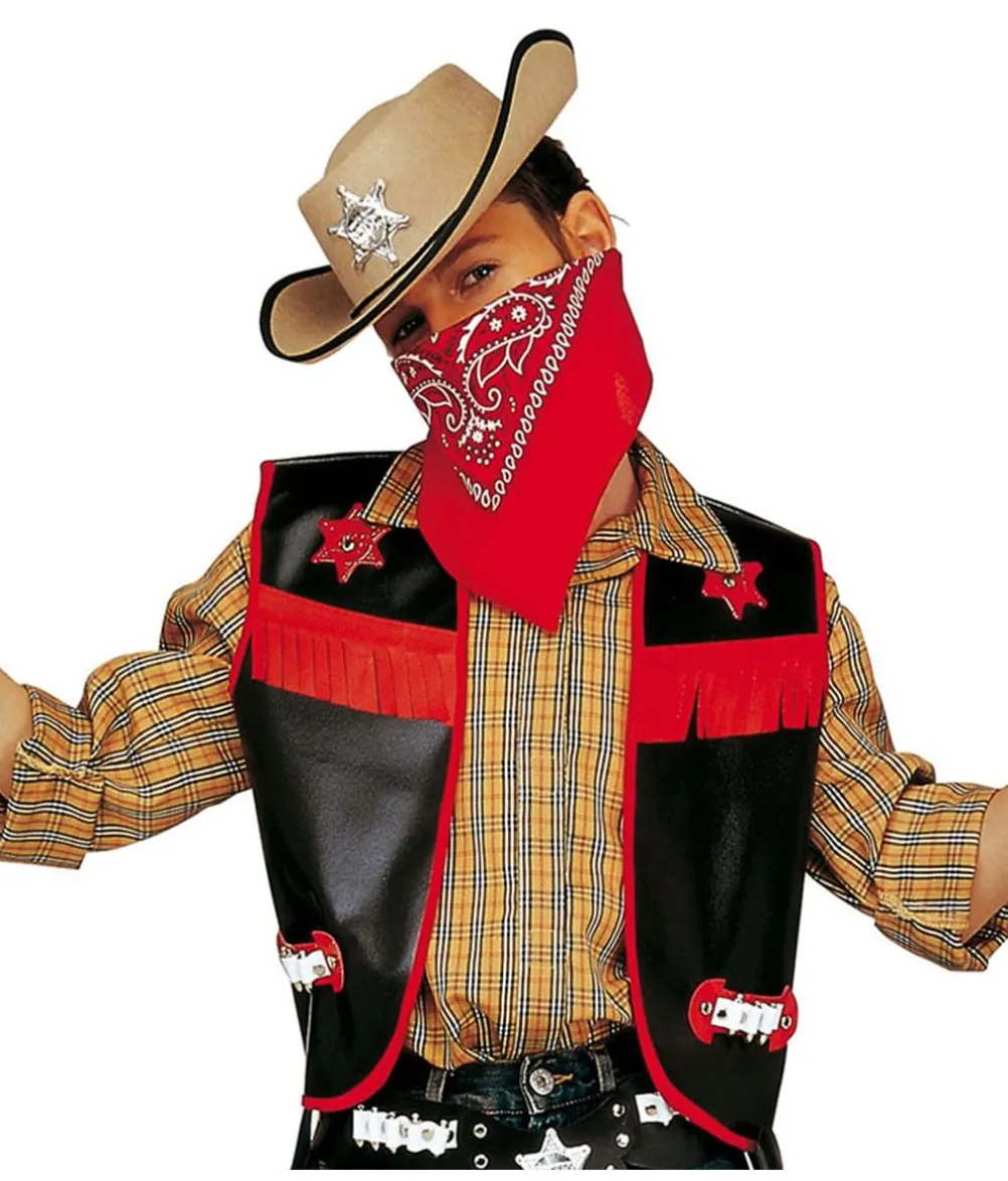Sort Cowboyvest til børn