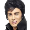 Sort Elvis paryk